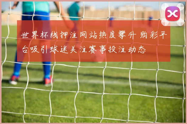 世界杯线押注网站热度攀升 购彩平台吸引球迷关注赛事投注动态